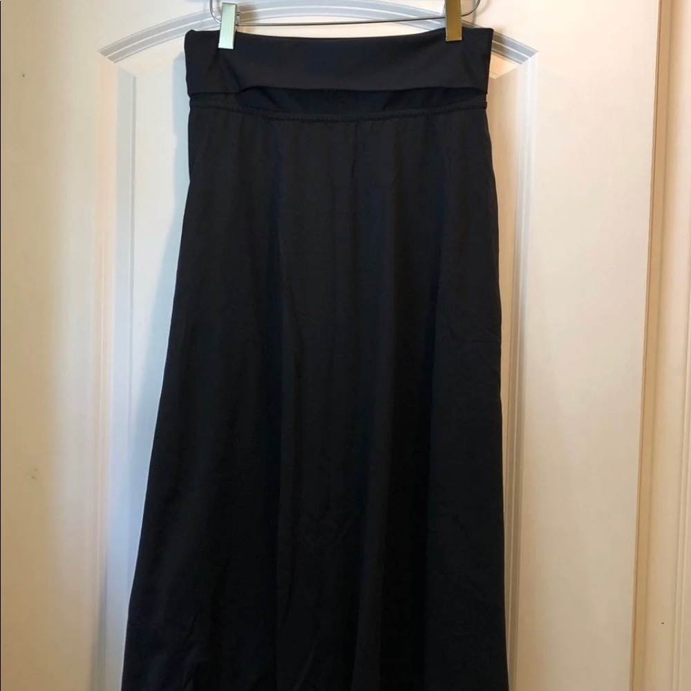 Patagonia A-line Black Skirt